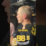 Morgan Geekie on the Bruins' upcoming road trip: