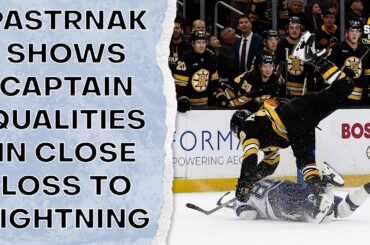Pastrnak Shows Captain Qualities In Close Loss To Lightning | The Skate Pod, Ep. 487
