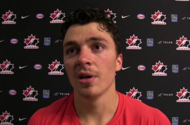 Samuel Girard at World Junior Summer Showcase