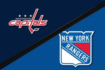 Washington Capitals vs New York Rangers - Game Highlights