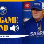 "It Looks Like He's Good" | Lindy Ruff On Zach Benson's Return To Lineup | Buffalo Sabres