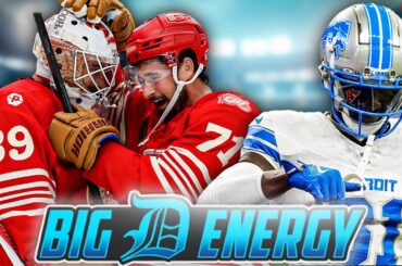 RED WINGS WIN, Detroit Lions Prepare for Baker | Big D Energy | Wednesday, October 16th 2025