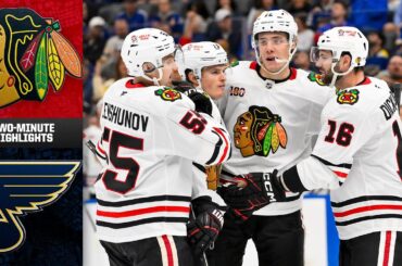 Chicago Blackhawks vs. St. Louis Blues (10/15/25) | Game Highlights | CHSN Blackhawks