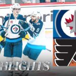 Philadelphia Flyers vs. Winnipeg Jets - Game Highlights