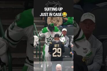 This Fan Came Ready to Play Goalie! 😂🥅