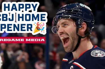 HAPPY CBJ HOME OPENING NIGHT! 🎉 Welcome Back 5th Line 💥 | Boone Jenner & Dean Evason Pregame Media
