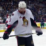 Ceci leaves game after apparent injury after tangle on the boards