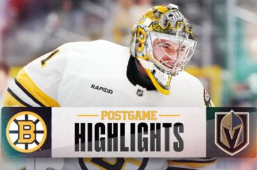 CONDENSED GAME: Boston Bruins vs. Vegas Golden Knights - 10/16/2025