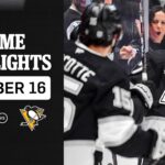 HIGHLIGHTS: LA Kings vs Pittsburgh Penguins | 10.16.25 NHL Regular Season