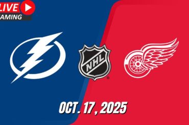 ⚡ NHL LIVE! Tampa Bay Lightning vs Detroit Red Wings Full Game Live October 17, 2025 Regular Season