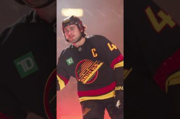 Quinn Hughes Kicks Off the Canucks Home Opener!