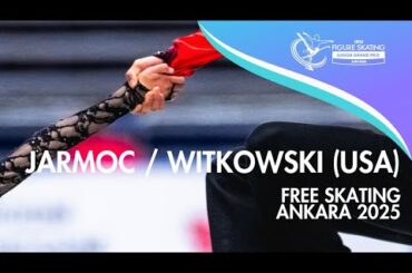 Sofia JARMOC / Luke WITKOWSKI (USA) | Junior Pairs Free Skating | Ankara 2025