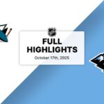 NHL Highlights | Sharks vs. Mammoth | October 17, 2025