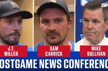 J.T. Miller, Sam Carrick and Mike Sullivan on Rangers third straight shutout loss at MSG