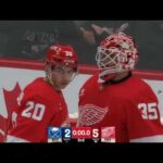 Detroit red wings VS Buffalo sabers preseason highlights