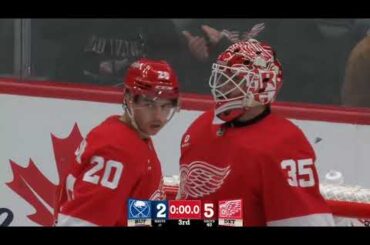 Detroit red wings VS Buffalo sabers preseason highlights