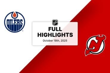 NHL Highlights | Oilers vs. Devils | October 18, 2025
