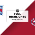 NHL Highlights | Rangers vs. Canadiens | October 18, 2025