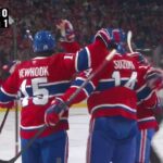 But des Canadiens (Nick Suzuki) vs Rangers - 18 octobre 2025