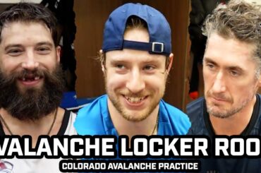 Brent Burns JOKES About 1500th NHL Game & Avs Room Excited For BIG Game vs Stars