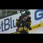 Jordan Harris (from the Boston area) scored his first Boston Bruins goal (in Boston) #nhl