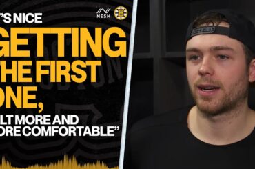 John Beecher on His First Goal of the Season in First Game