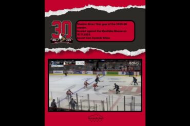 Sheldon Dries First Goal of the 2025-26 Season