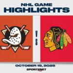 NHL Highlights | Ducks vs. Blackhawks - October 19, 2025