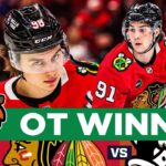 Frank Nazar, Blackhawks Win OT Thriller vs Ducks | CHGO Blackhawks POSTGAME Podcast