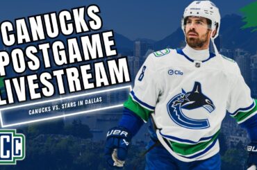 CANUCKS VS. STARS POSTGAME LIVESTREAM - October 16, 2025