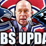 HABS TRADE UPDATE: VANCOUVER CANUCKS & UTAH MAMMOTH SCOUTING THE MONTREAL CANADIENS