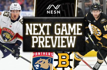 NEXT GAME PREVIEW: Boston Bruins vs. Florida Panthers | 10/21/2025