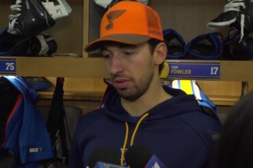 Jordan Kyrou on Blues' bounce-back game by he and teammates vs. Stars