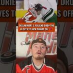 D-Lo drew back into the lineup and chucked some heavy knucks with Marcus Foligno!