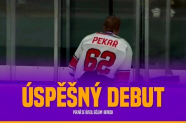 Skóroval a pak se rval! Povedená premiéra Pekaře za Pardubice B