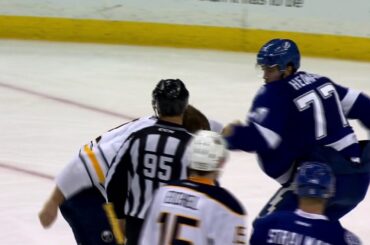 Hedman and Foligno exchange huge haymakers