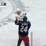 Combat entre Mathieu Olivier et Curtis Douglas