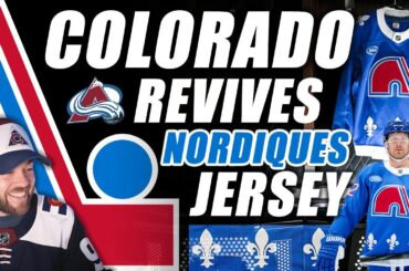 Colorado Avalanche REVIVE Quebec Nordiques Jersey!