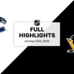 NHL Highlights | Canucks vs. Penguins | October 21, 2025