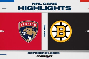 NHL Highlights | Panthers vs. Bruins - October 21, 2026