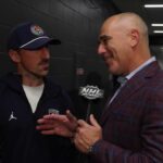Brad Marchand speaks with Billy Jaffe ahead of his return to Boston