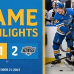 Game Highlights: Kings 2, Blues 1 (OT)
