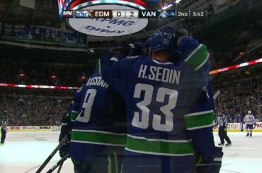 Canucks Vs Oilers - Zack Kassian 2-0 Goal - 01.20.13 - HD