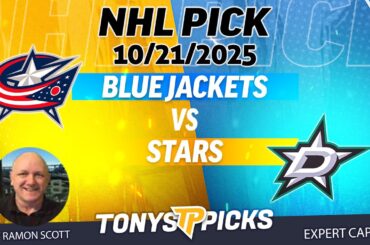 Blue Jackets vs. Stars NHL Betting Odds & Picks, 10/21/25 | Night Moves Show