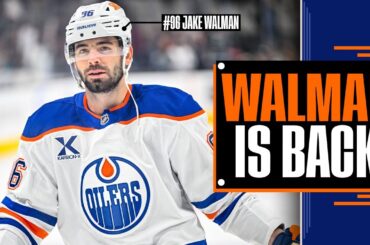 BREAKING: Jake Walman returns to the Oilers lineup tonight!