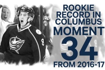 No 34/100: Werenski breaks Columbus' franchise rookie scoring record