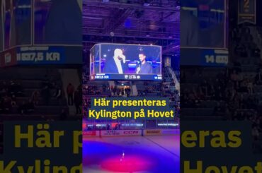 Här presenteras Kylington på Hovet #djurgården #shl