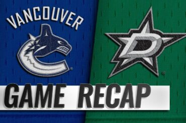 Leivo, Markstrom propel Canucks to shootout win
