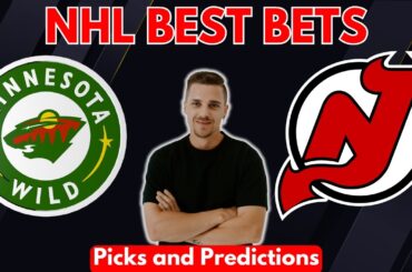NHL Best Bets  - Minnesota Wild vs New Jersey Devils Picks and Predictions | Nick Menken NHL Picks