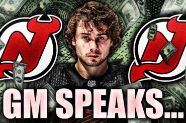 NEW JERSEY DEVILS GM SPEAKS OUT ON ACQUIRING QUINN HUGHES FROM THE VANCOUVER CANUCKS